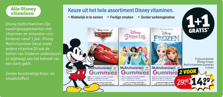 Gummies   multivitaminen folder aanbieding bij  Kruidvat - details
