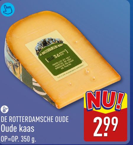 kaas 350 oude weken broodje pasta ingredient co rotterdamsche folder aanbieding bij Aldi