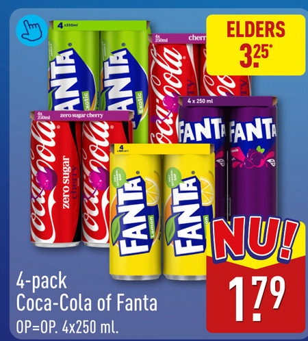 Fanta   cola, frisdrank folder aanbieding bij  Aldi - details