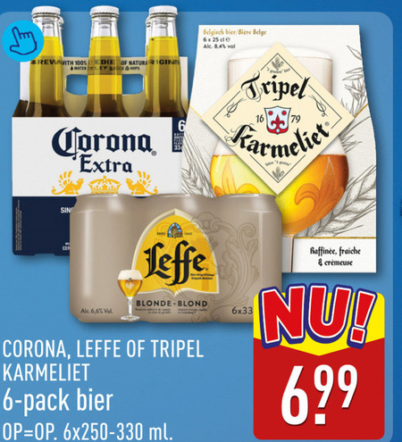 Leffe   speciaalbier, blikje bier folder aanbieding bij  Aldi - details