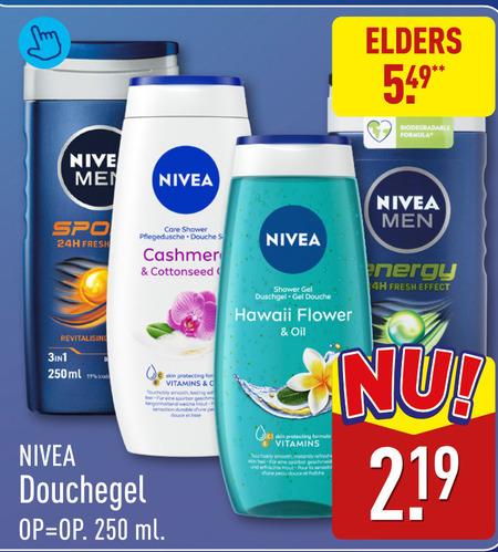 Nivea   douchegel folder aanbieding bij  Aldi - details