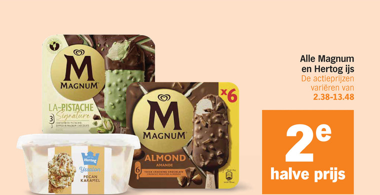 Hertog   ijsspecialiteit, ijslollies folder aanbieding bij  Albert&nbsp;Heijn - details