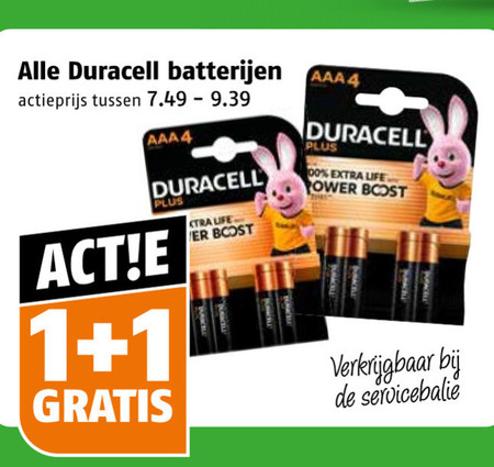 duracell batterijen 1 4 actieprijs aaa life boost 00 power folder aanbieding bij Poiesz Duracell batterij folder aanbieding bij Poiesz - details