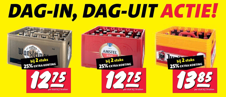 Warsteiner   krat bier folder aanbieding bij  Nettorama - details