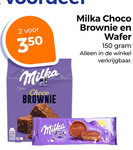 Milka   biscuits folder aanbieding bij  Trekpleister - details