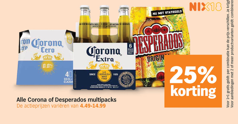 Corona   speciaalbier folder aanbieding bij  Albert&nbsp;Heijn - details