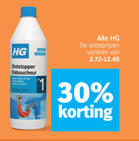 HG   ontstopper folder aanbieding bij  Albert&nbsp;Heijn - details