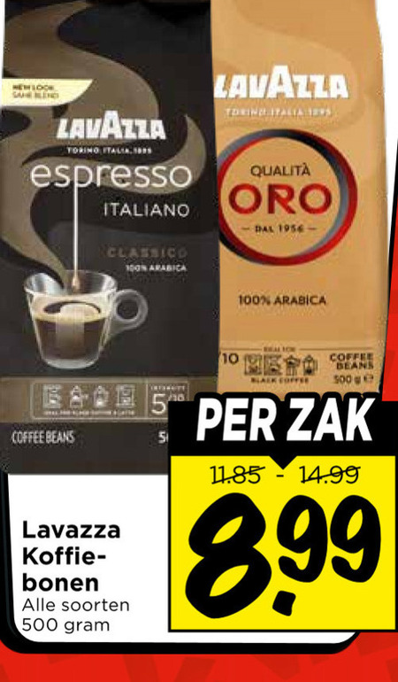 Lavazza   koffiebonen folder aanbieding bij  Vomar - details