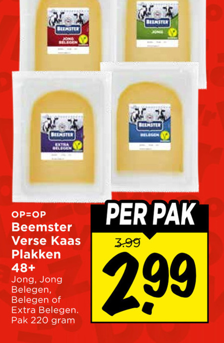 Beemster   kaasplakken folder aanbieding bij  Vomar - details