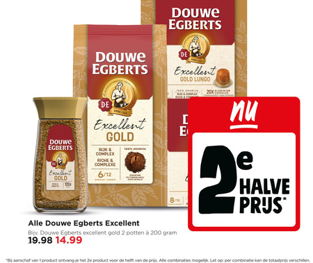 Douwe Egberts   koffie, koffiebonen folder aanbieding bij  Jumbo - details