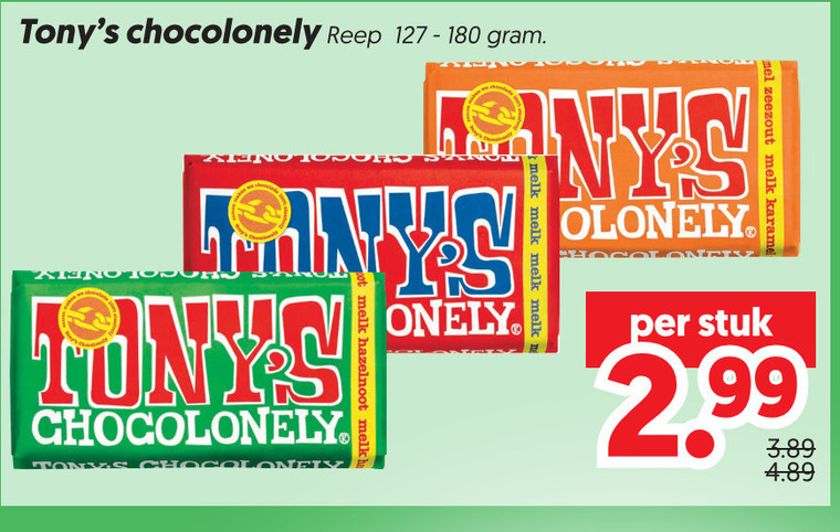 Tony Chocolony   chocolade folder aanbieding bij  Dekamarkt - details