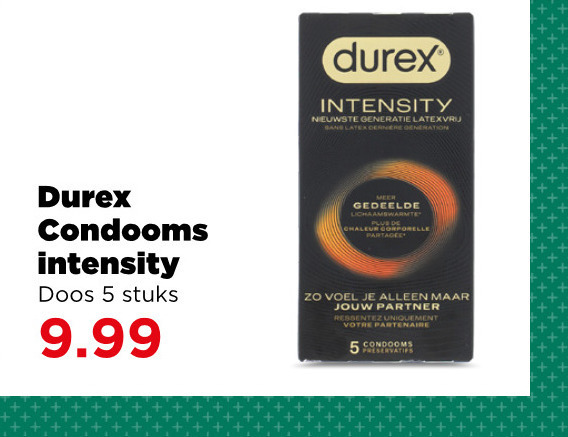 Durex   condooms folder aanbieding bij  Plus - details