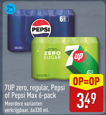 Pepsi   frisdrank, cola folder aanbieding bij  Aldi - details
