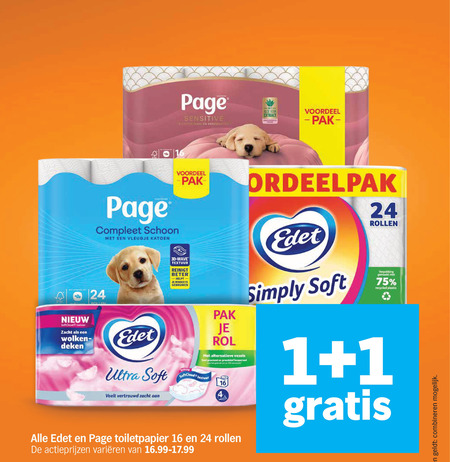 Page   toiletpapier folder aanbieding bij  Albert&nbsp;Heijn - details