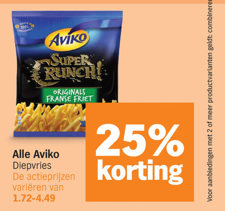 Aviko   patat folder aanbieding bij  Albert&nbsp;Heijn - details