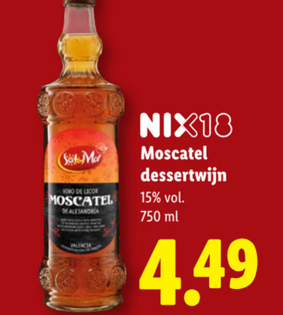 witte wijn 15 750 mat vino licor moscatel nix18 dessertwijn ml folder aanbieding bij Lidl