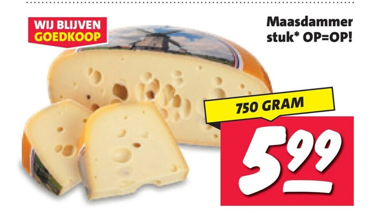 maasdammer kaas 750 stuk folder aanbieding bij Nettorama Maasdammer kaas folder aanbieding bij Nettorama - details