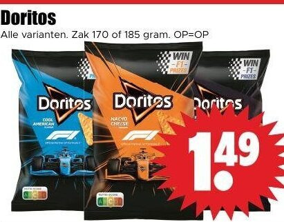 doritos chips zak cheese win cool american nacho folder aanbieding bij Dirk Doritos chips folder aanbieding bij Dirk - details