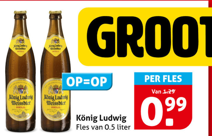    witbier folder aanbieding bij  Hoogvliet - details