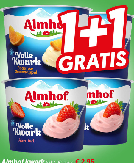 almhof kwark 1 volle spaanse sinaasappel aardbei bak folder aanbieding bij Dekamarkt Almhof kwark folder aanbieding bij Dekamarkt - details