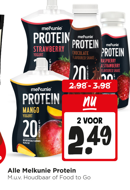 Melkunie   zuivelsnack, drinkyoghurt folder aanbieding bij  Jumbo - details
