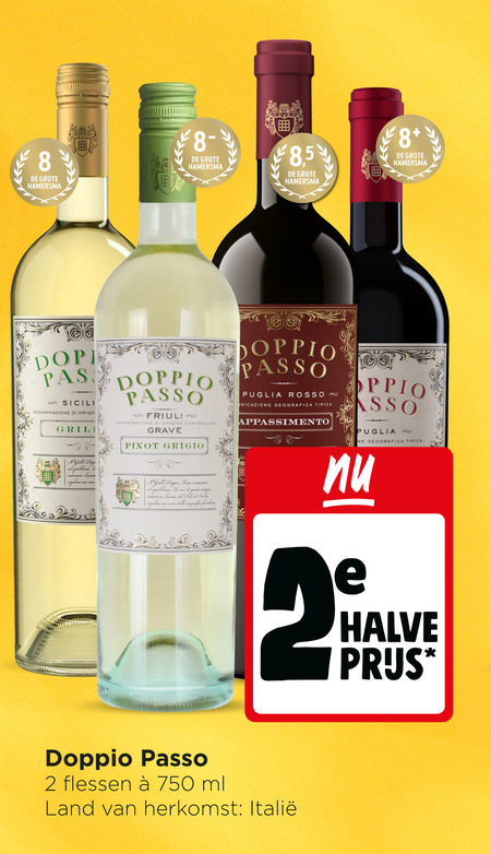 rode wijn witte 2 8 750 hamersma 5 pas sicilie denominazione origin doppio origine graver pinot grigio grille le quest magnifier puglia rosso geografica tipica appassimento flessen ml land halve folder aanbieding bij Jumbo