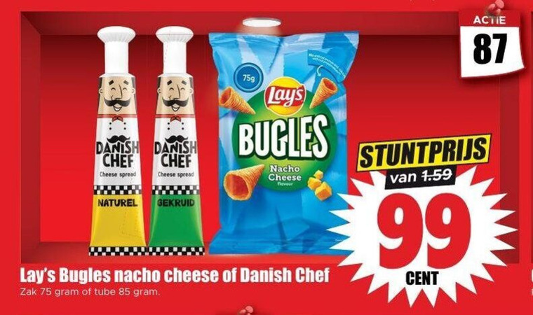 Lays   zoutje, smeerkaas folder aanbieding bij  Dirk - details
