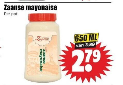 wijngaarden mayonaise 650 zaanse pot ml 3 27 folder aanbieding bij Dirk Wijngaarden mayonaise folder aanbieding bij Dirk - details