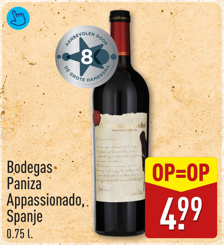 rode wijn 8 hamersma message bottle bodegas spanje l people from ton you my and concentrated land folder aanbieding bij Aldi