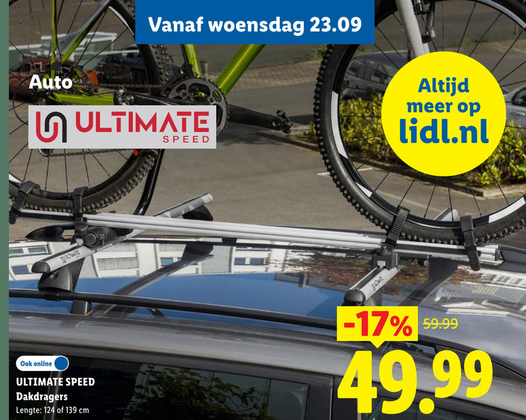 dakdragers woensdag auto ultimate speed lidl.nl online lengte cm folder aanbieding bij Lidl