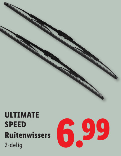 Ultimate Speed   ruitenwisserblad folder aanbieding bij  Lidl - details