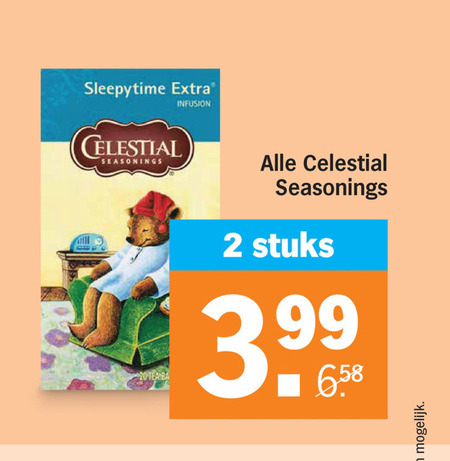 Celestial   thee folder aanbieding bij  Albert&nbsp;Heijn - details