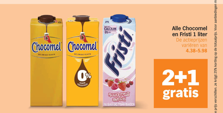 Chocomel   drinkyoghurt, chocolademelk folder aanbieding bij  Albert&nbsp;Heijn - details