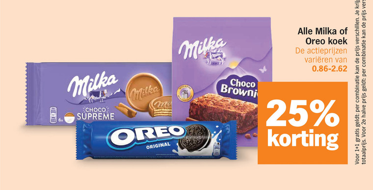 Milka   biscuits folder aanbieding bij  Albert&nbsp;Heijn - details