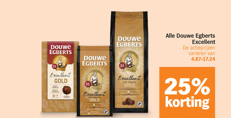 Douwe Egberts   koffiebonen, koffie folder aanbieding bij  Albert&nbsp;Heijn - details