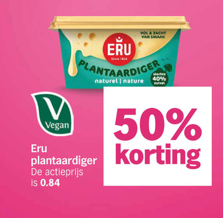 Eru   smeerkaas folder aanbieding bij  Albert&nbsp;Heijn - details