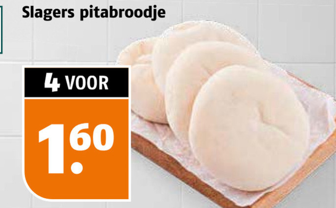 pitabroodjes 4 160 slagers pitabroodje folder aanbieding bij Poiesz