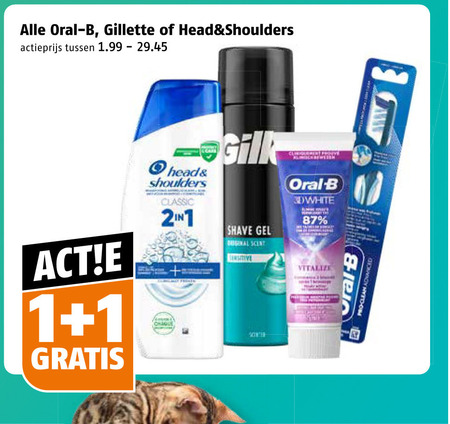 Head and Shoulders   scheergel, shampoo folder aanbieding bij  Poiesz - details