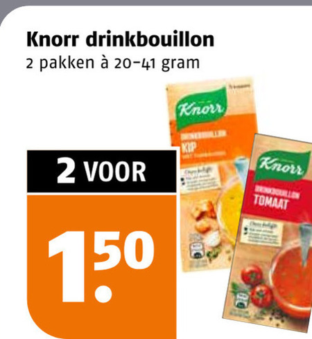 Knorr   bouillon folder aanbieding bij  Poiesz - details