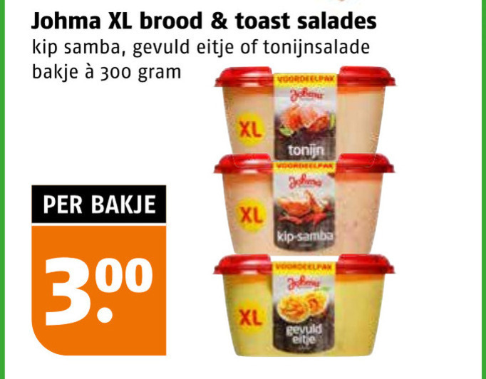 Johma   salade folder aanbieding bij  Poiesz - details