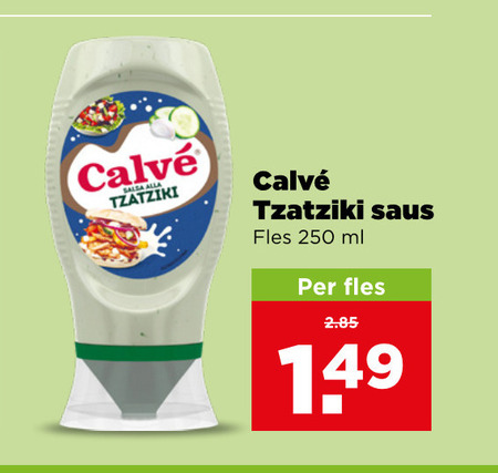 Calve   snacksaus folder aanbieding bij  Plus - details