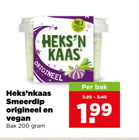Heksnkaas   roomkaas folder aanbieding bij  Plus - details