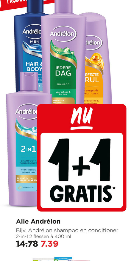 Andrelon   shampoo, conditioner folder aanbieding bij  Jumbo - details
