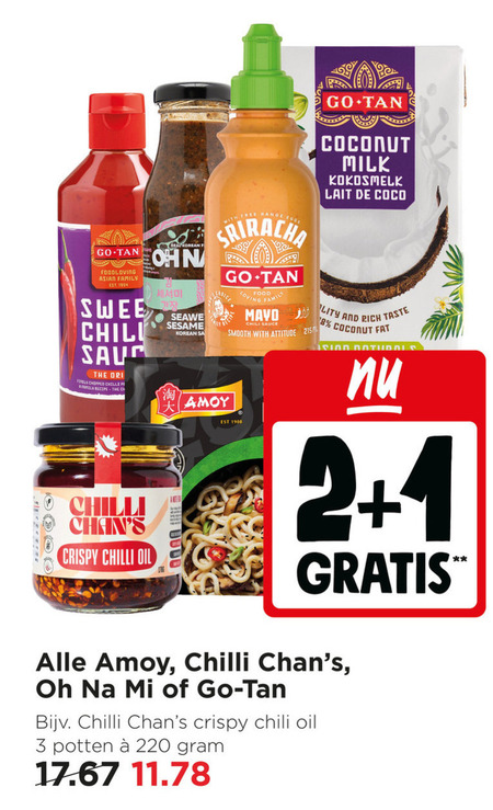 Go-Tan   oosterse keuken, kokosmelk folder aanbieding bij  Jumbo - details