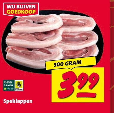 speklapjes 500 beter leven speklappen folder aanbieding bij Nettorama