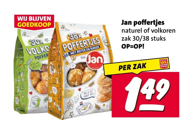 Jan   poffertjes folder aanbieding bij  Nettorama - details