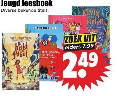 kinderboeken jeugd leesboek bekende titels held manon dentastix saint kevin zoek elders folder aanbieding bij Dirk