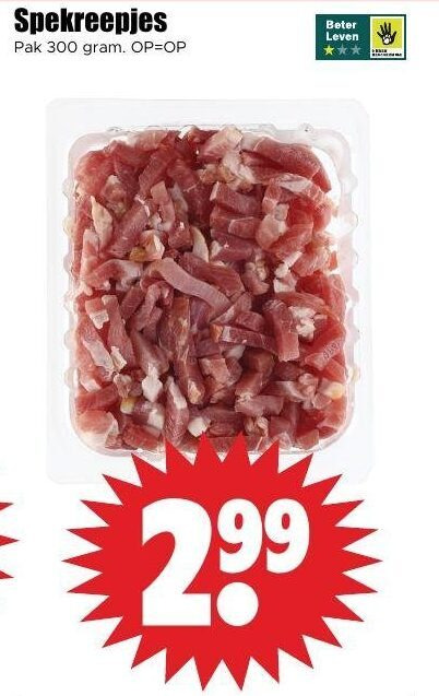 spekreepjes 300 pak beter leven folder aanbieding bij Dirk