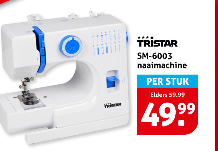 tristar naaimachine stuk elders folder aanbieding bij Hoogvliet Tristar naaimachine folder aanbieding bij Hoogvliet - details
