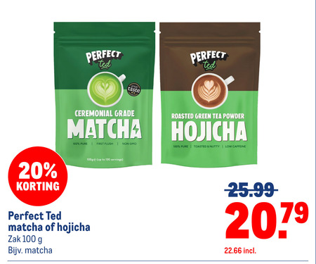 Perfect Ted   thee folder aanbieding bij  Makro - details
